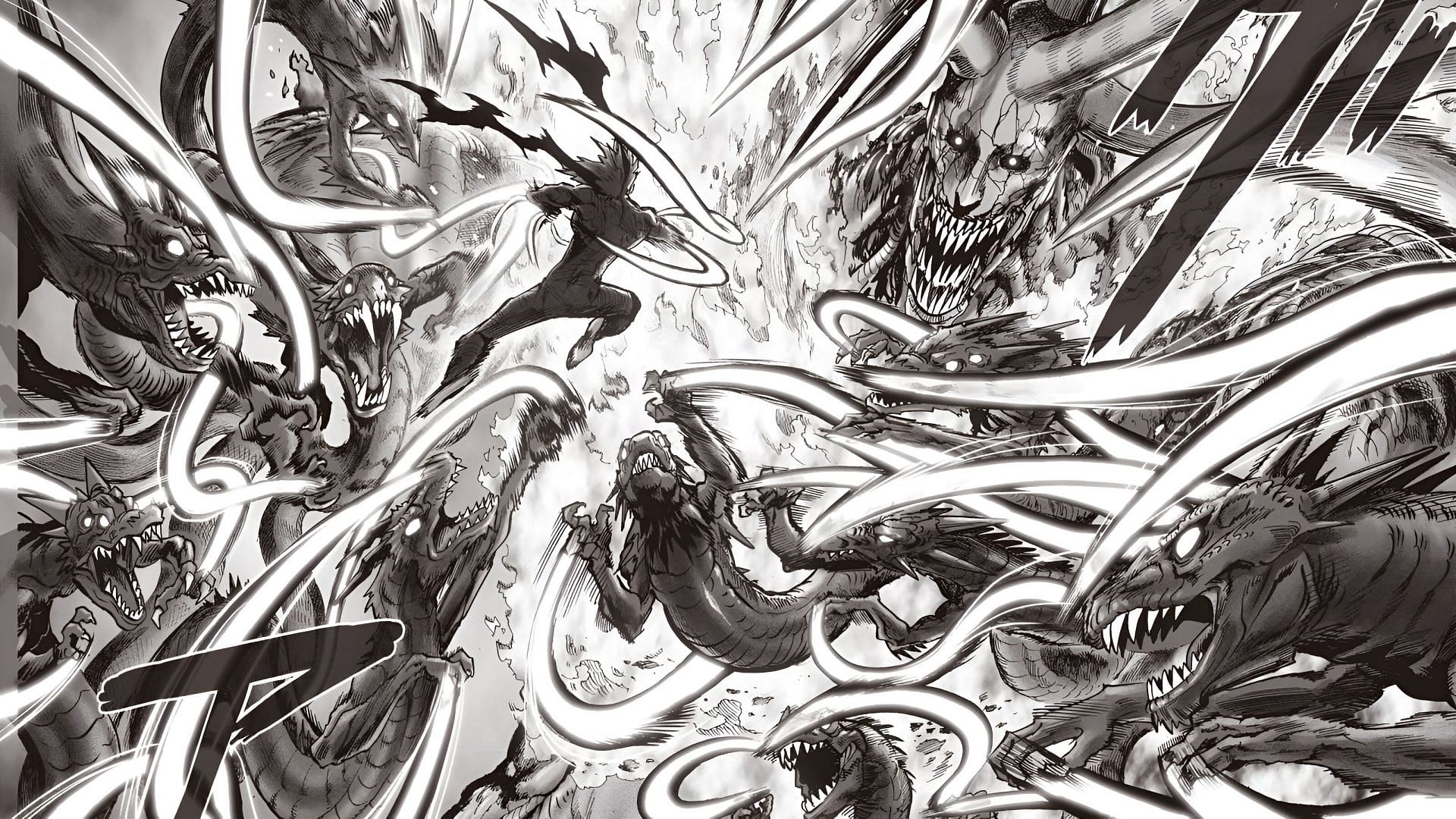 Mangaka Yusuke Murata's work, One Punch Man (Image via VIZ Media)
